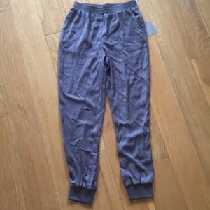 NWT Forever 21 silk jogger sz XS